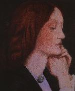Dante Gabriel Rossetti Portrait of Elizabeth Siddal Sweden oil painting artist